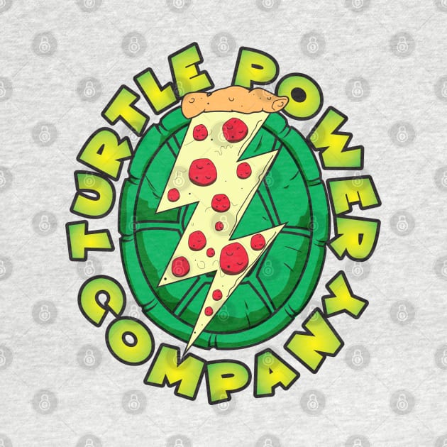 Turtle Power Company by DeepDiveThreads